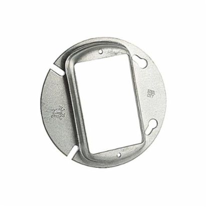 Thomas & Betts Steel City® 54-C-14 Outlet Box Cover, 4 in Dia, Steel